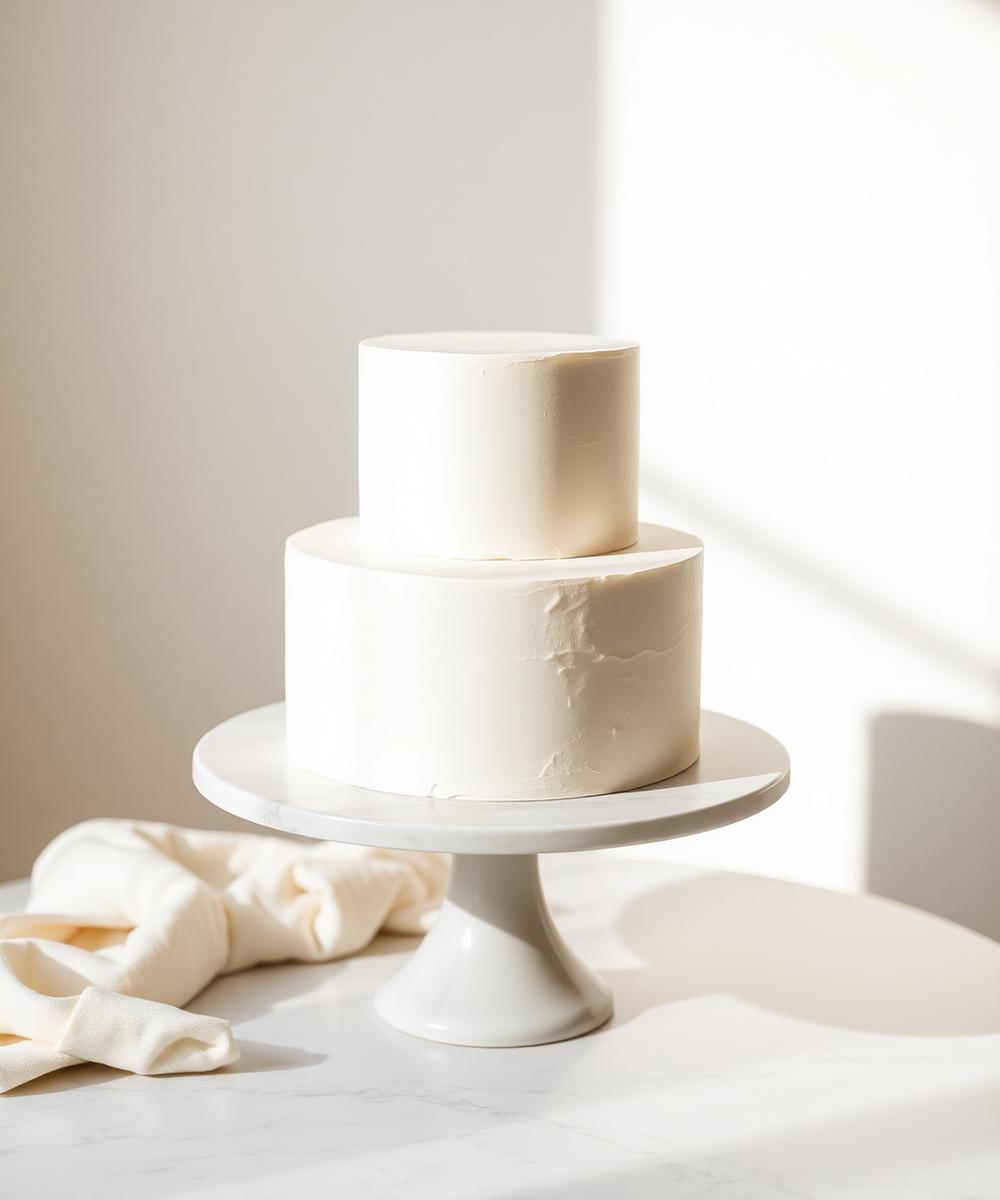 Two-Tier Buttercream Cake